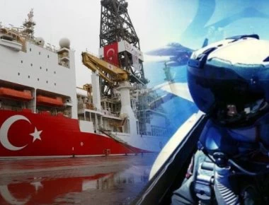 Βίντεο: Τουρκικά F-16 πετούν πάνω από το «Γιαβούζ» & την «Μπάρμπαρος» στην Καρπασία